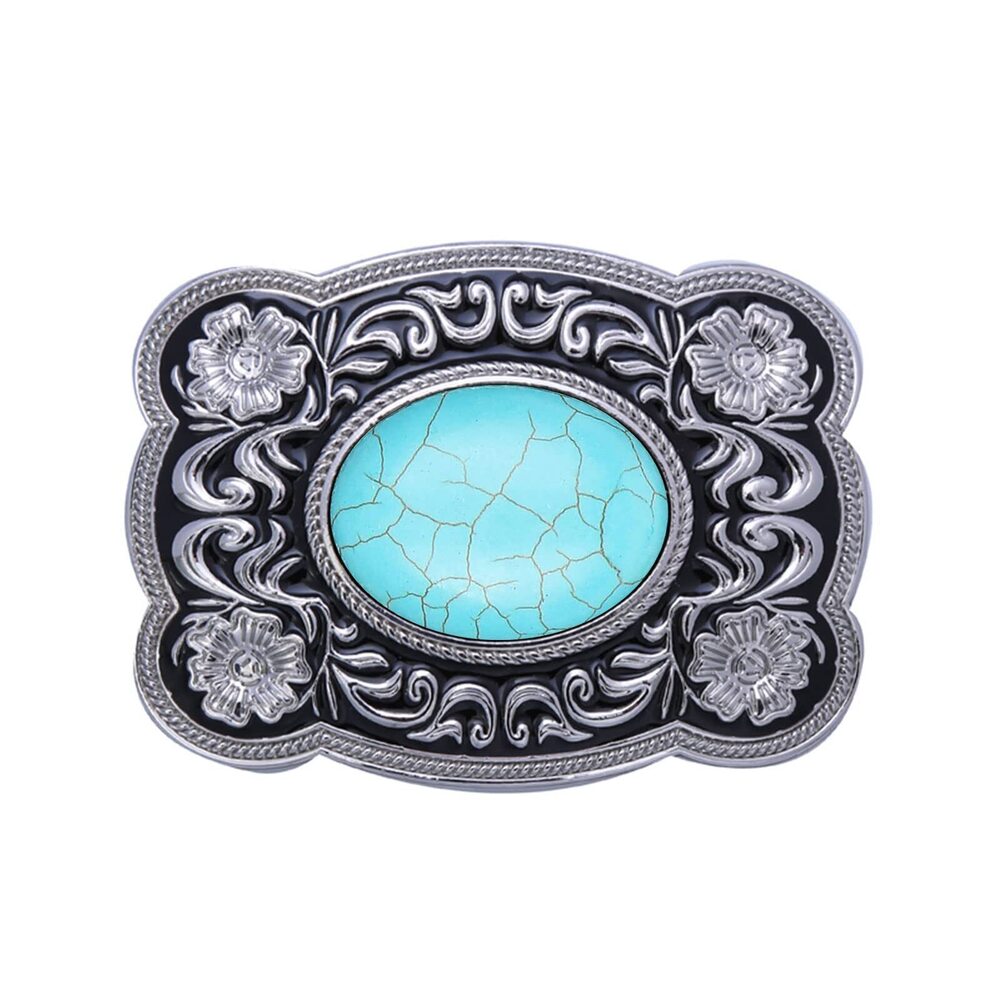 2370 Western Belt Buckle Native American Cowboy Rodeo Luminous Scorpion